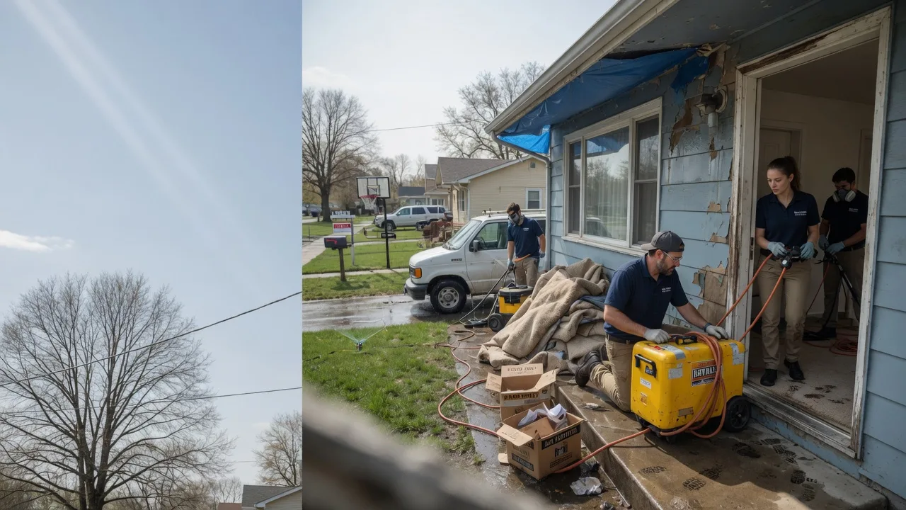 Basement Flood Cleanup in Sidman, PA near me
